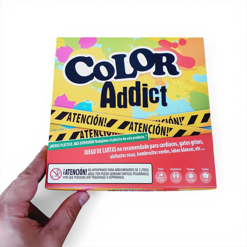 Juego De Cartas Color Addict Tarjetas De Colores Copag img #1