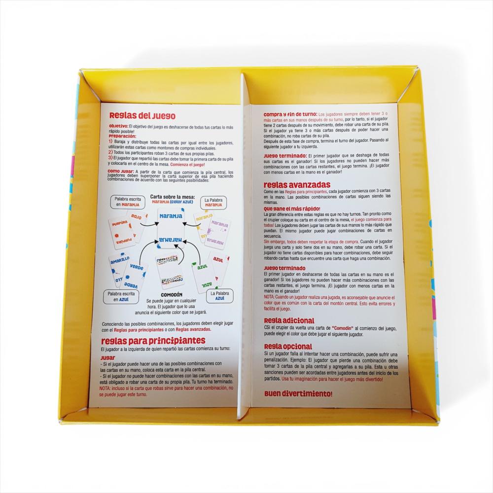 Juego De Cartas Color Addict Tarjetas De Colores Copag img #2