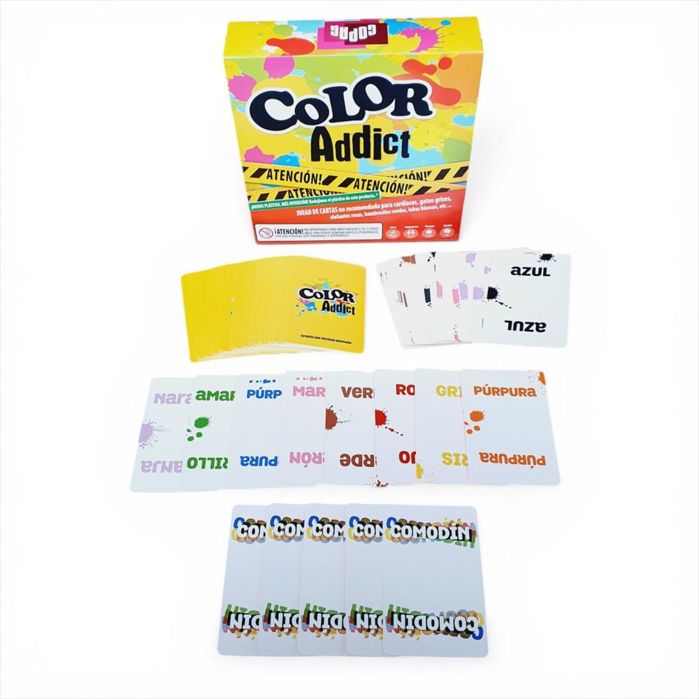 Juego De Cartas Color Addict Tarjetas De Colores Copag img #4