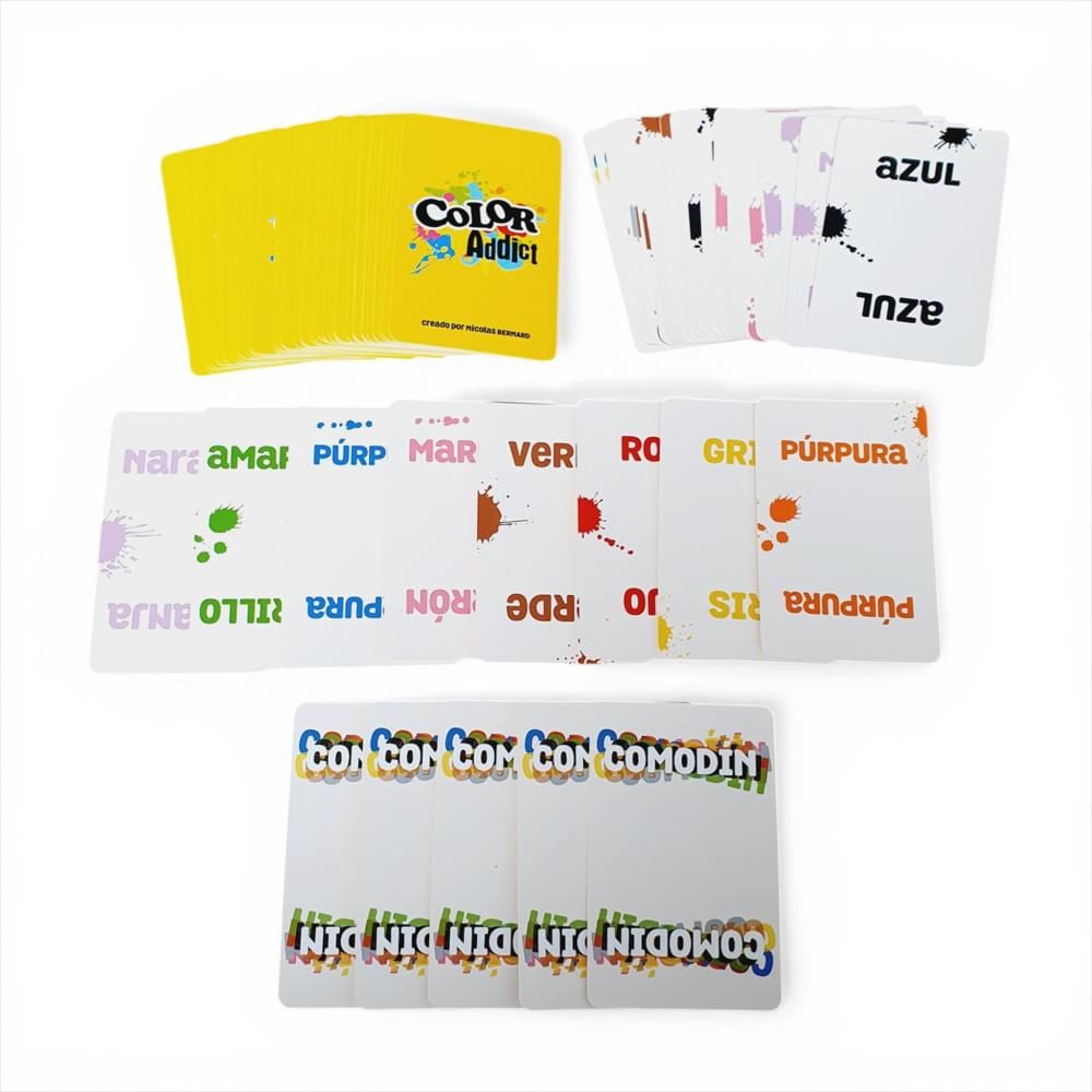 Juego De Cartas Color Addict Tarjetas De Colores Copag img #5