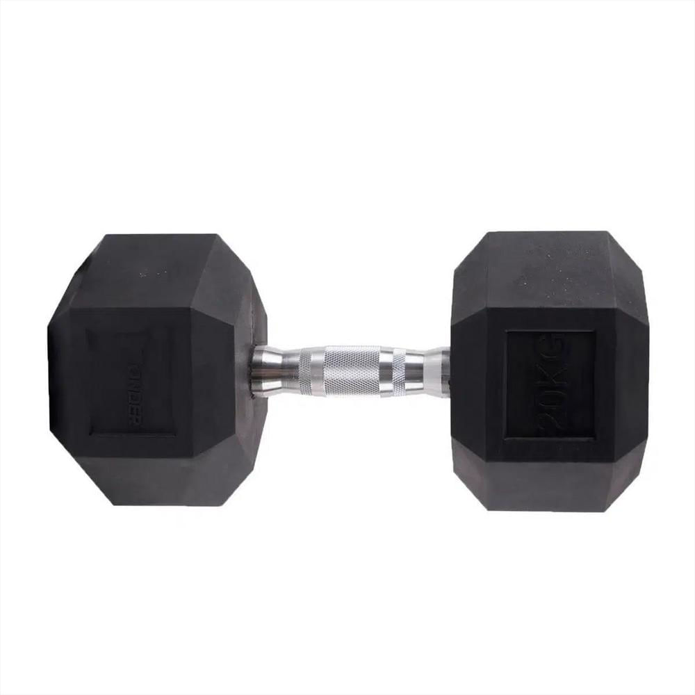 Mancuerna Encauchetada Profesional 20 Kilos Sport img #1