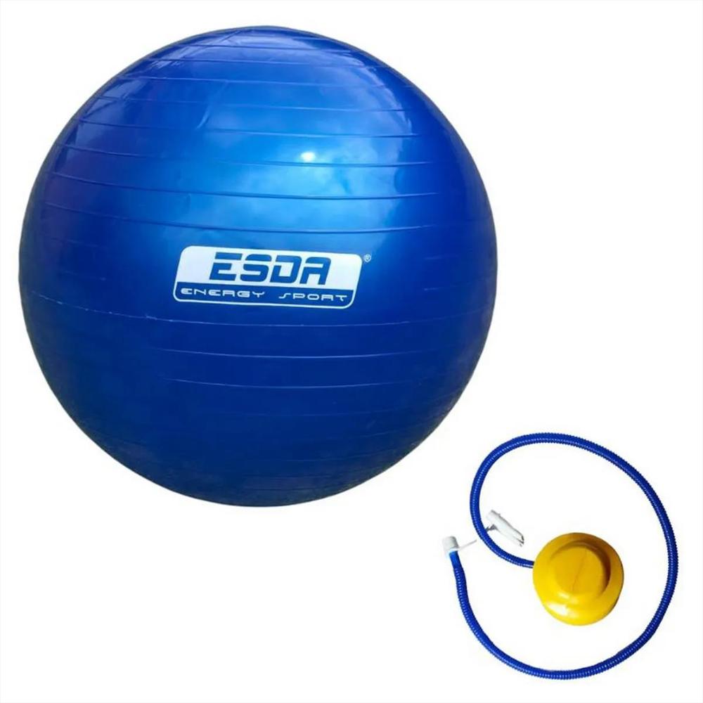 Balón De Pilates 55 Cms E Sport Azul img #1