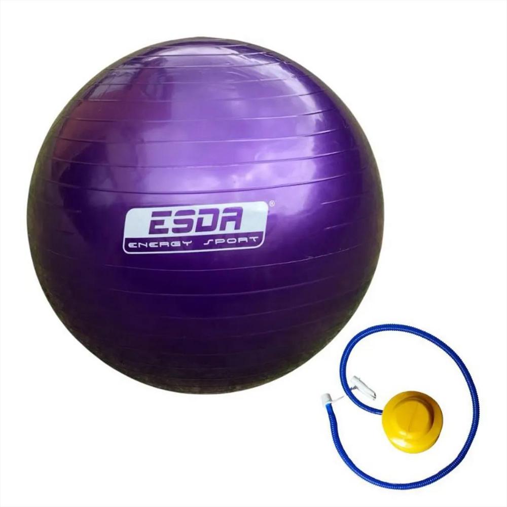 Balón De Pilates 55 Cms E Sport Morado img #1