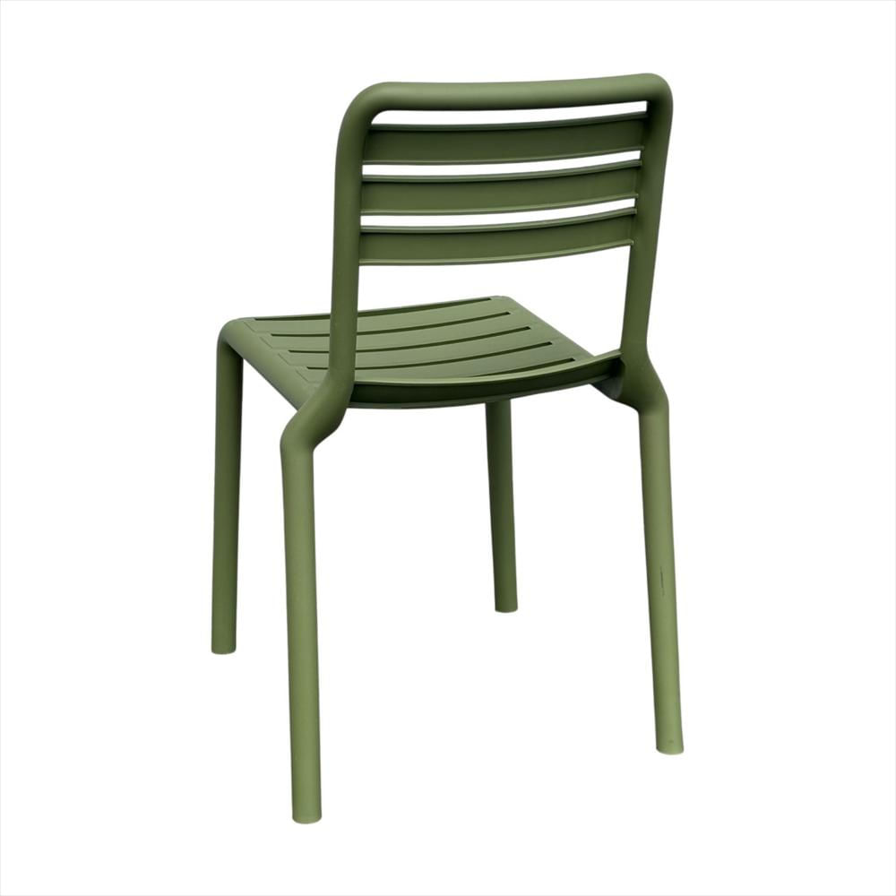 Set X2 Sillas Con Respaldo Horizontal Color Verde img #4