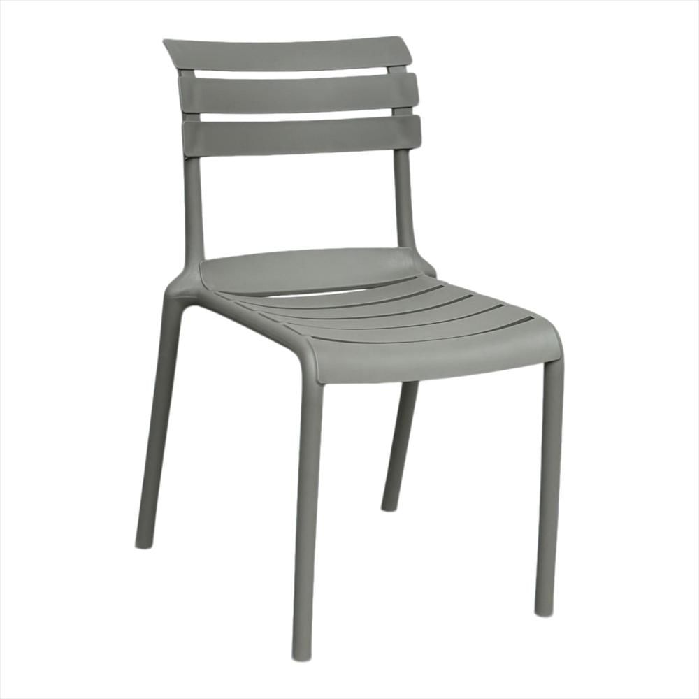 Silla Helen En Polipropileno Color Gris img #1