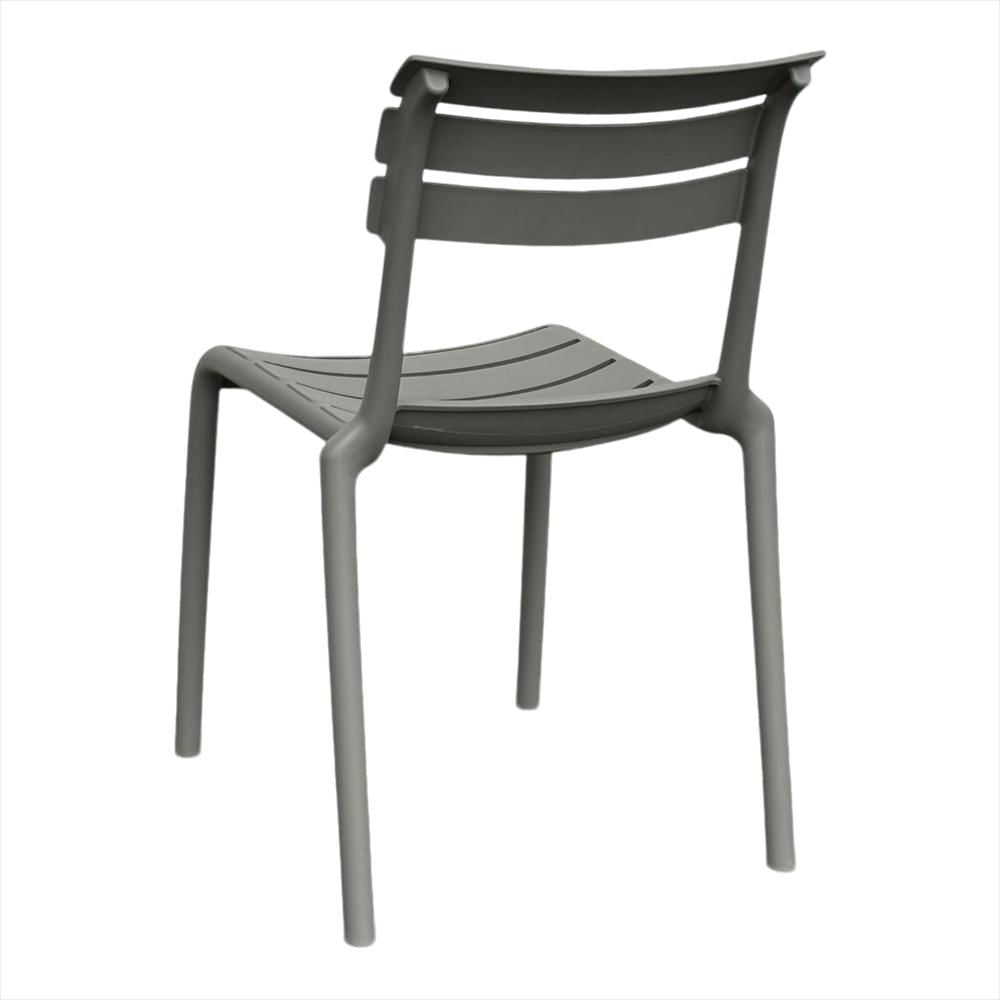 Silla Helen En Polipropileno Color Gris img #2