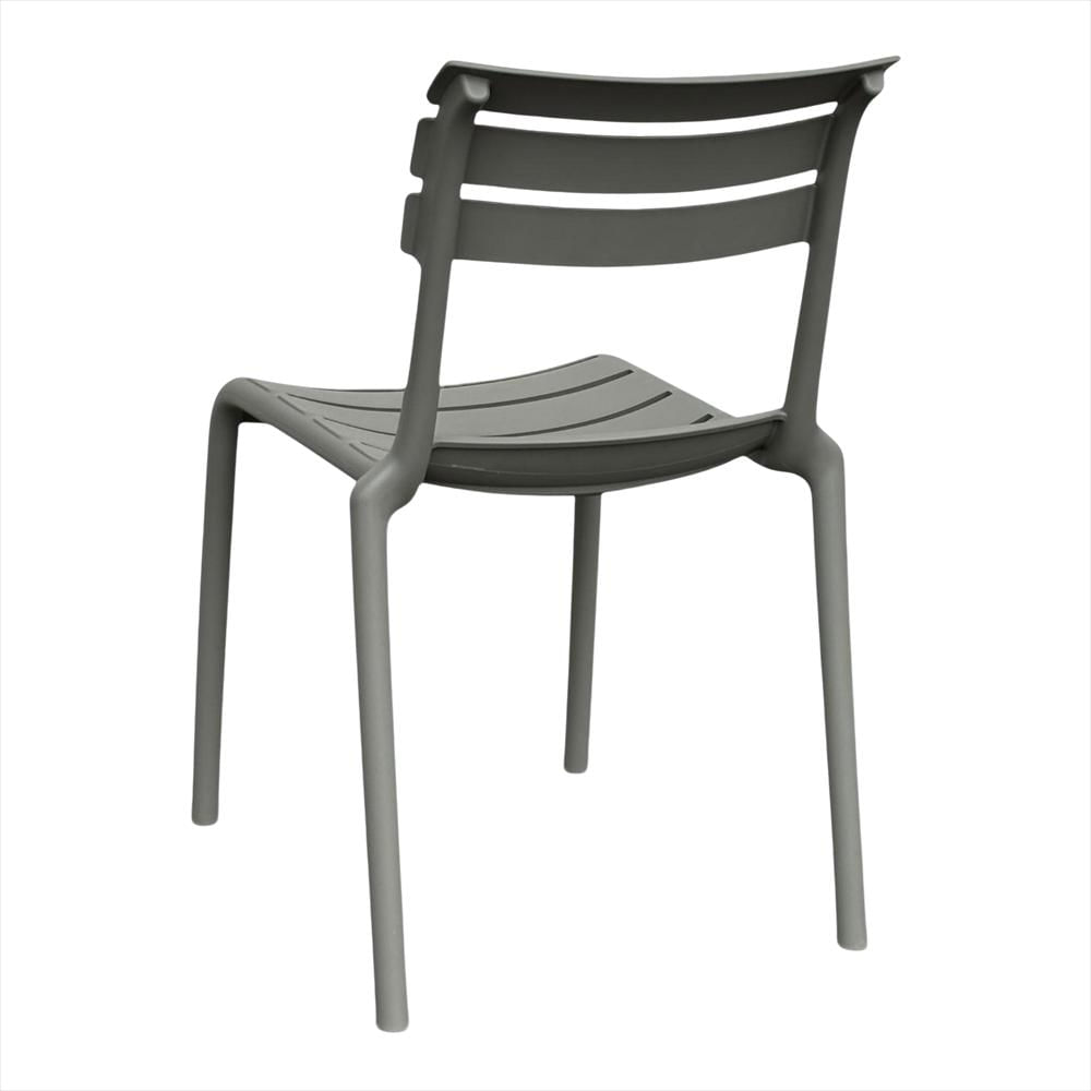 Set X2 Sillas Helen En Polipropileno Color Gris img #3