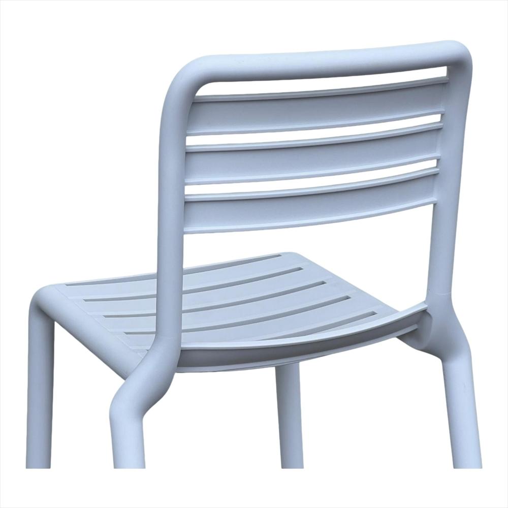 Silla Con Respaldo Horizontal Color Blanco img #4