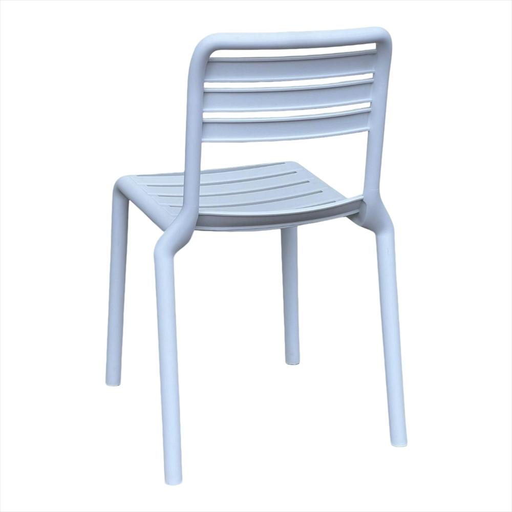 Silla Con Respaldo Horizontal Color Blanco img #5