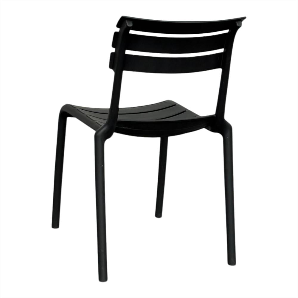 Silla Helen En Polipropileno Color Negro img #2