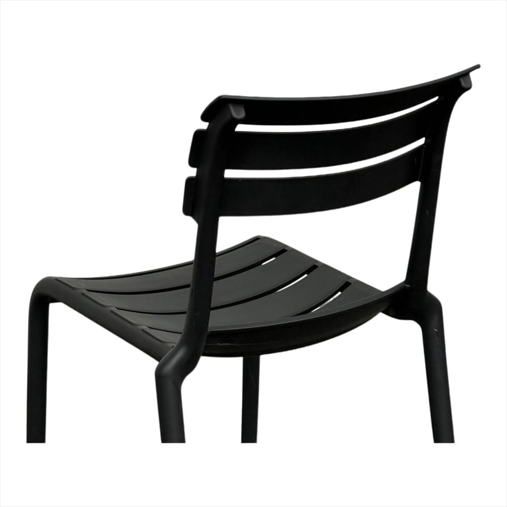 Silla Helen En Polipropileno Color Negro img #3