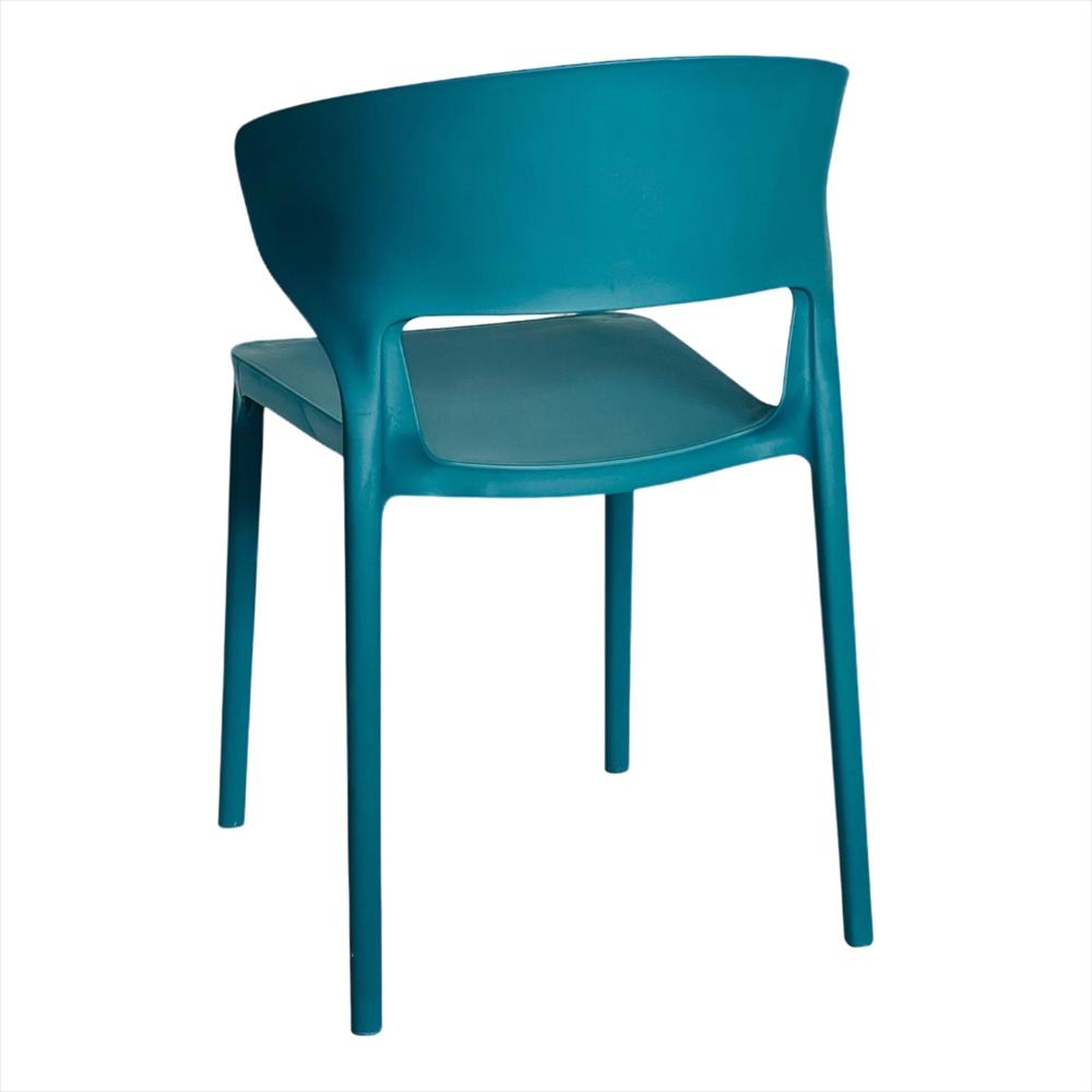 Set X2 Sillas Versa En Polipropileno Color Azul Turquesa img #3