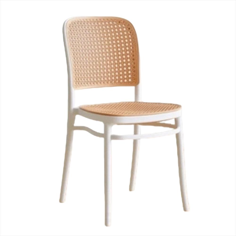 Set X4 Sillas Solea Redondas Color Blanco img #2