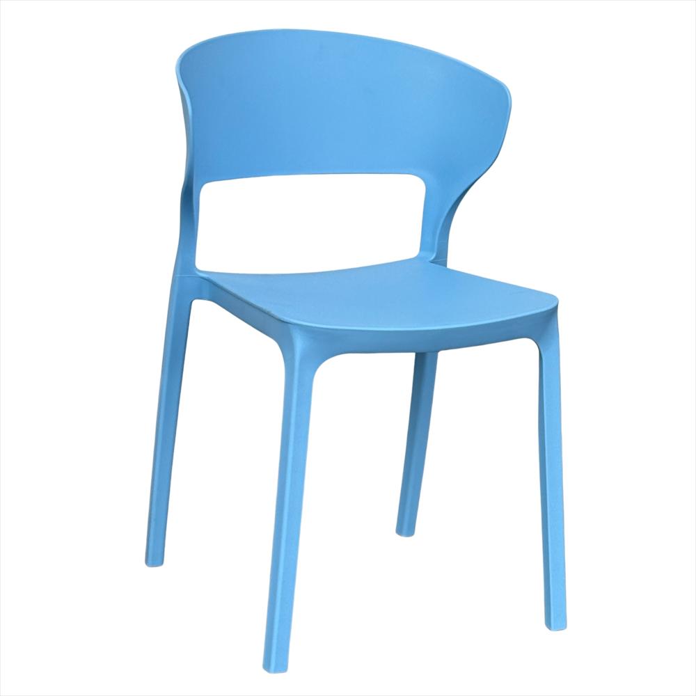 Silla Versa En Polipropileno Color Azul Celeste img #1