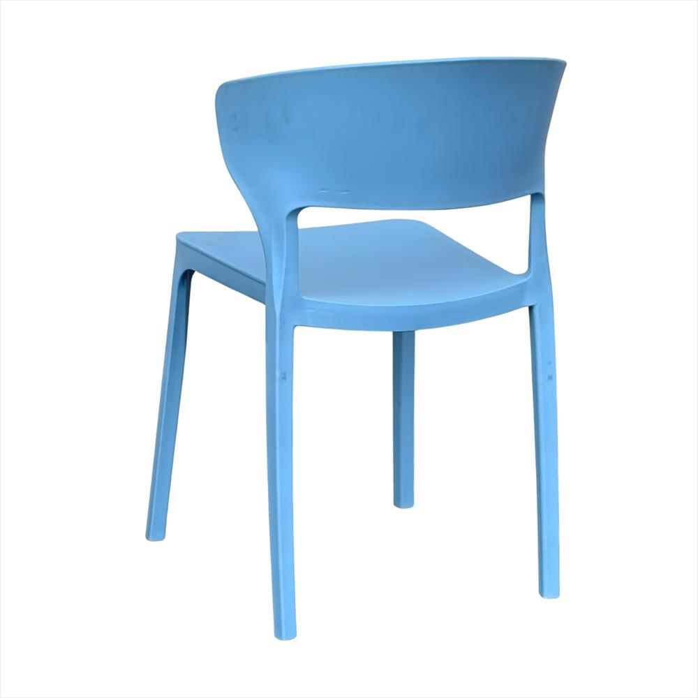 Silla Versa En Polipropileno Color Azul Celeste img #2