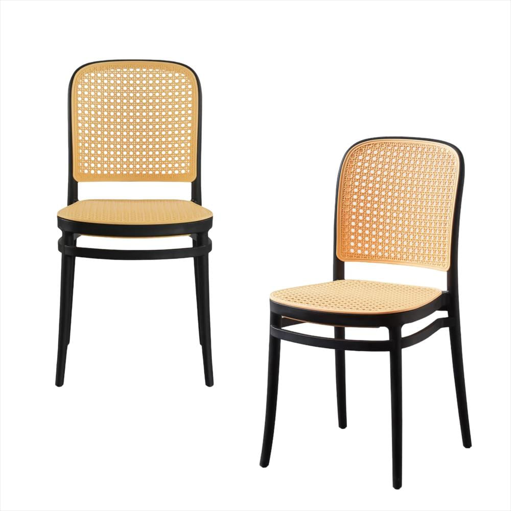 Set X2 Sillas Solea Redondas Color Negro img #1