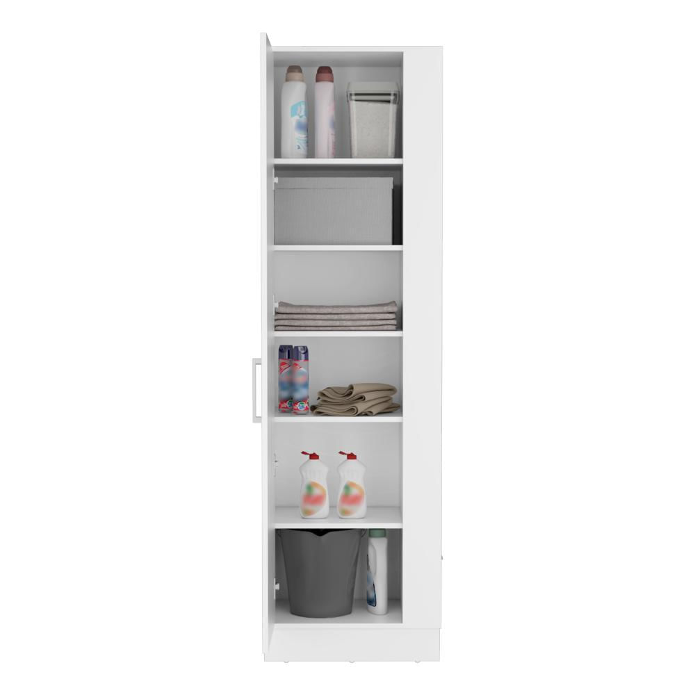 Mueble De Aseo Lirio, Blanco, Con Cinco Entrepaños Zf img #1