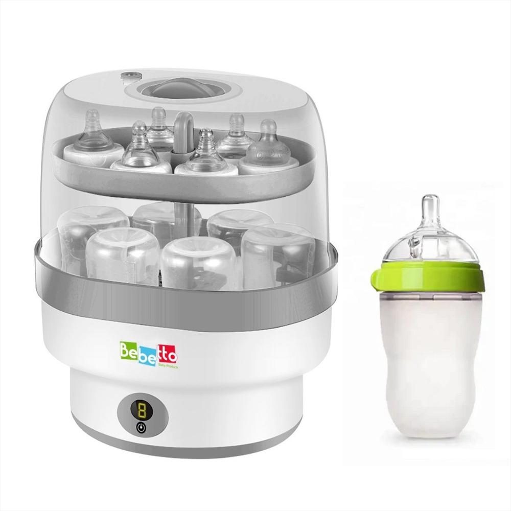 Esterilizadora + Tetero Silicona Verde 8 Onz 9042 img #1