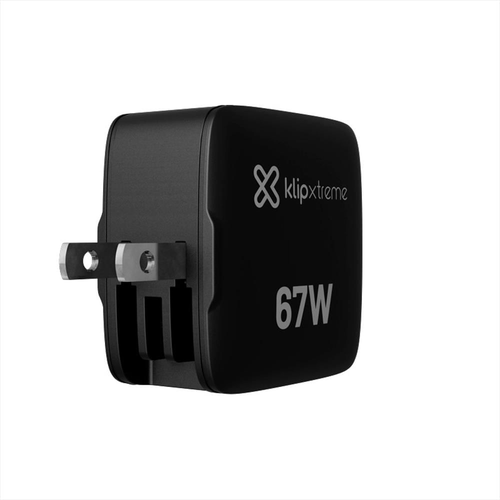 Cargador De Pared Gan De 3 Puertos Klip Xtreme Kmc 500 img #1