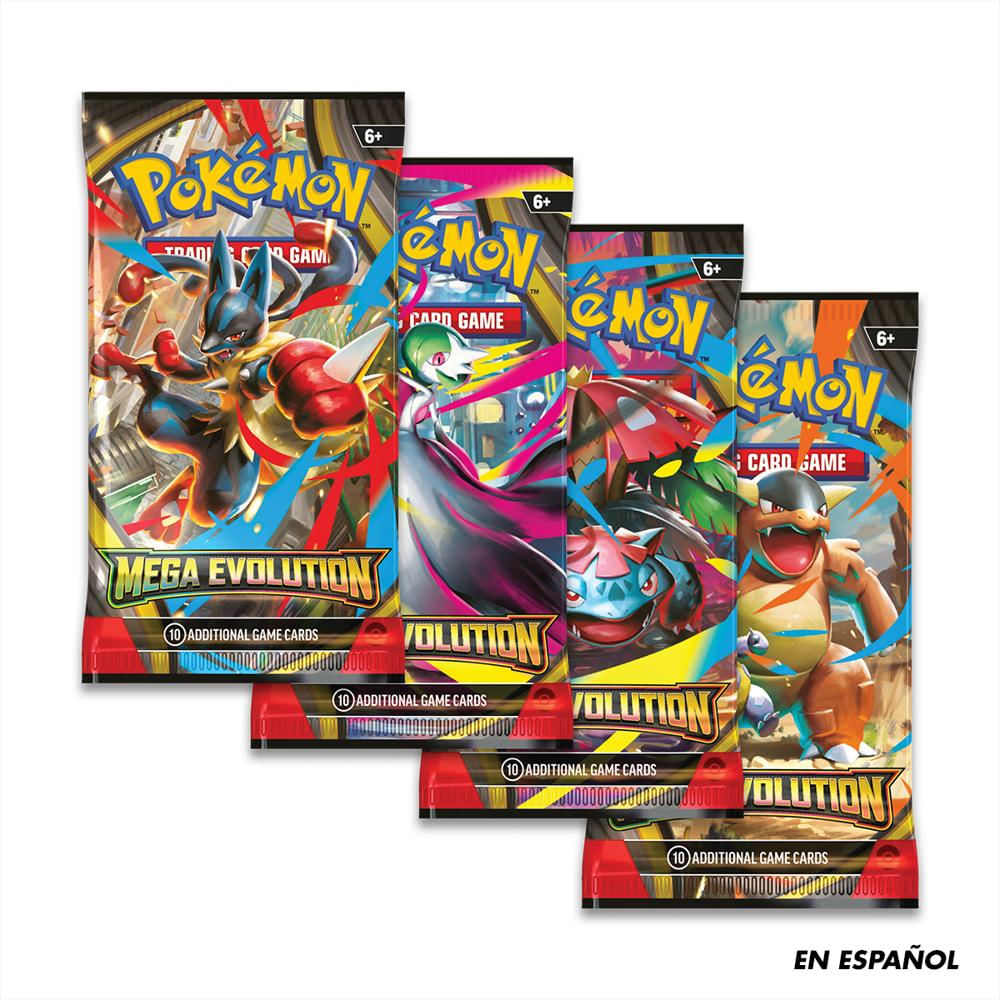Cartas De Pokemon Tcg Mega Evolution Booster Spa img #1