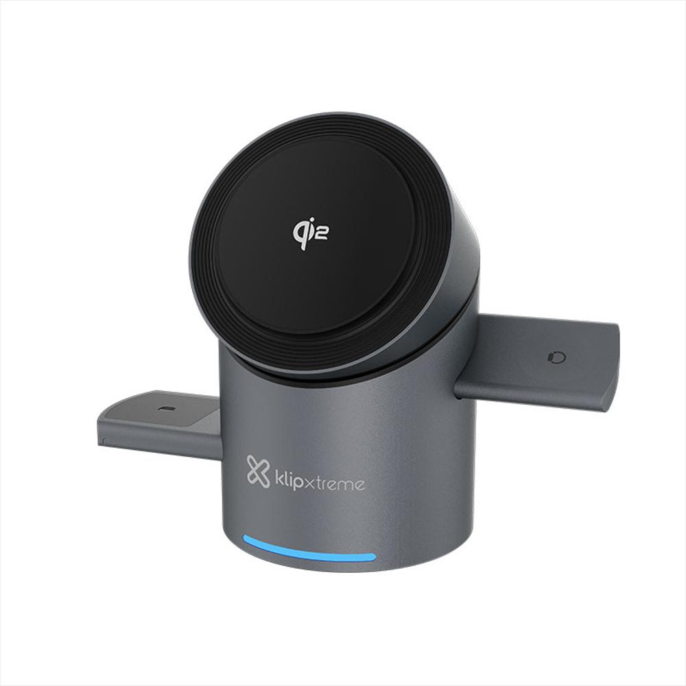 Cargador 3 En 1 Powerdesk Spin Klip Xtreme Kdc 400 img #1