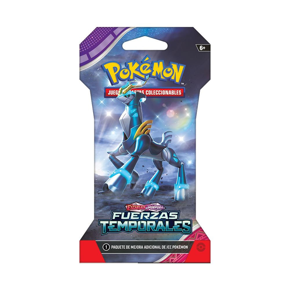 Cartas De Pokemon Tcg Sv Temporal Forces Sleeved Booter Pack Spa img #3