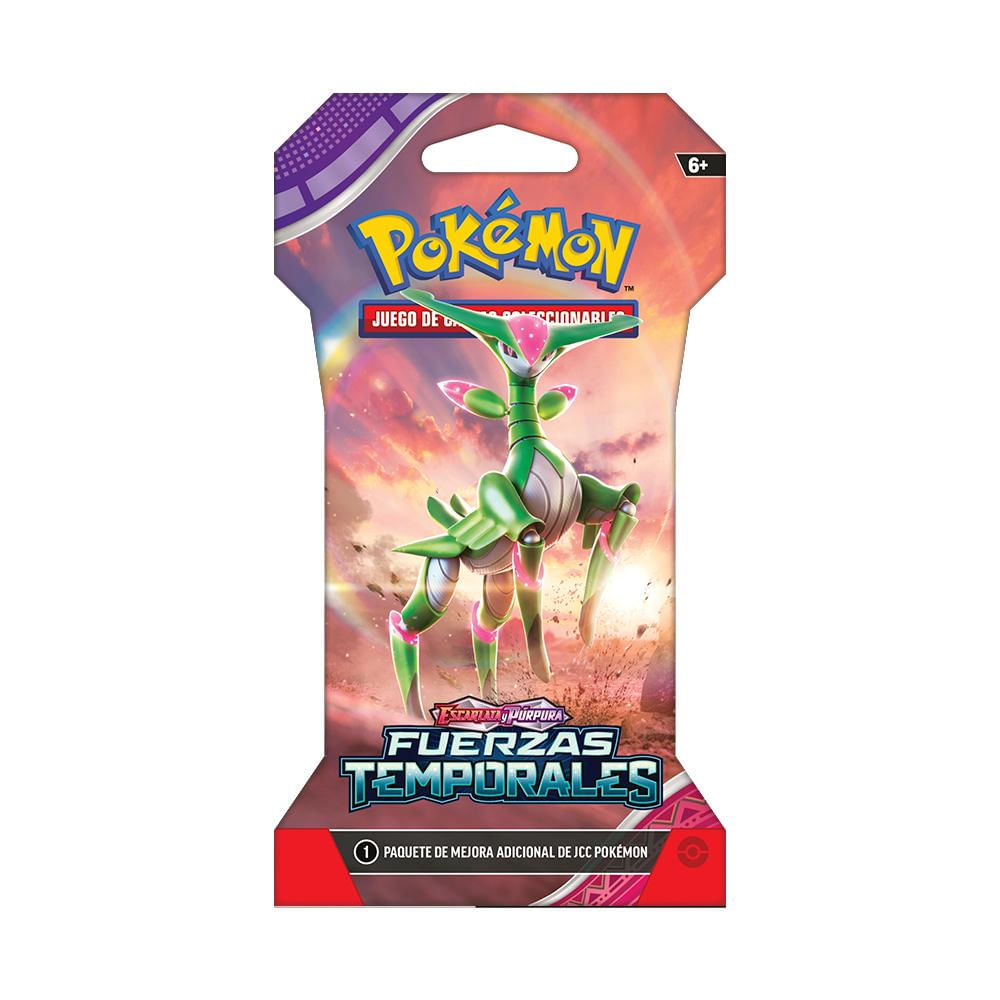 Cartas De Pokemon Tcg Sv Temporal Forces Sleeved Booter Pack Spa img #4
