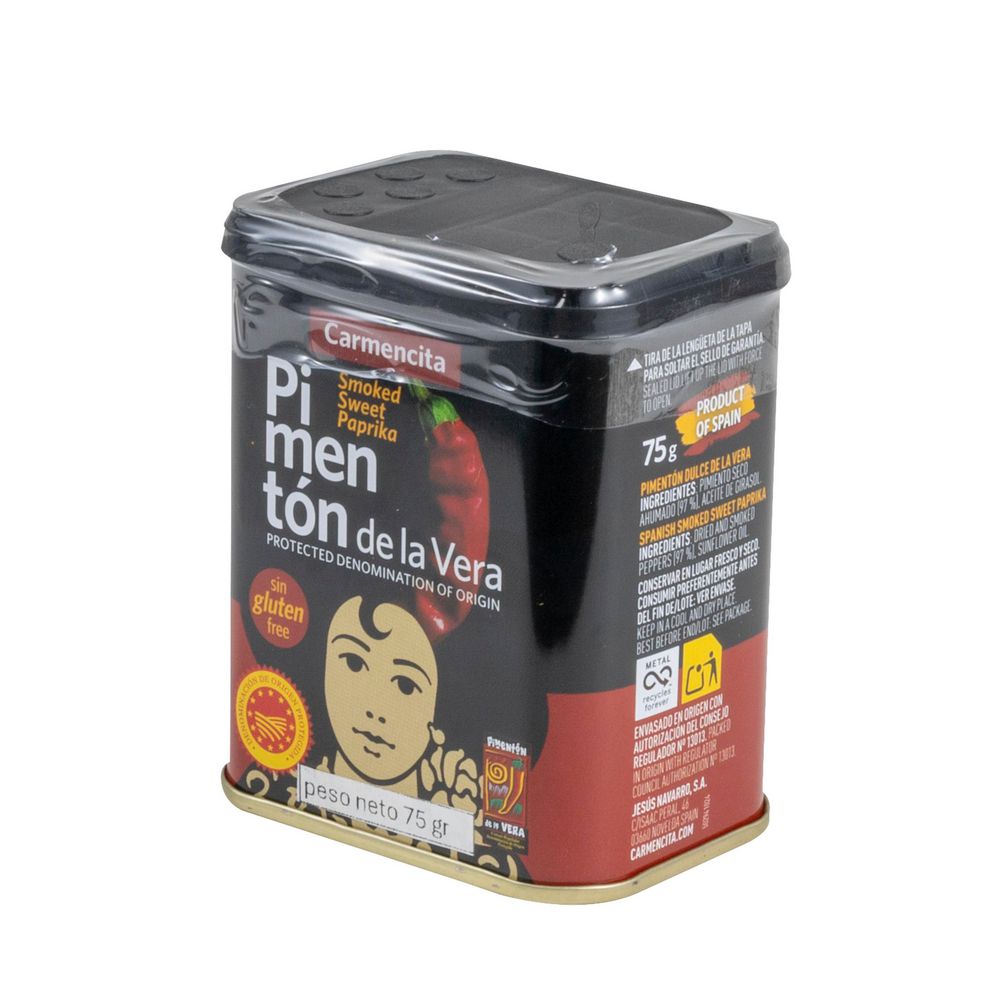 Pimentón CARMENCITA de la vera (75  gr)
