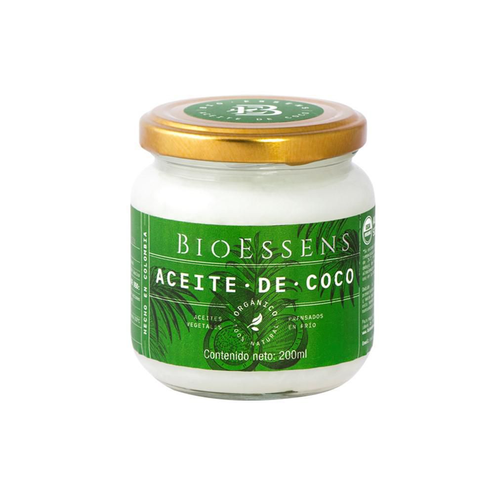 Aceite de coco BIOESSENS orgánico (200  ml)