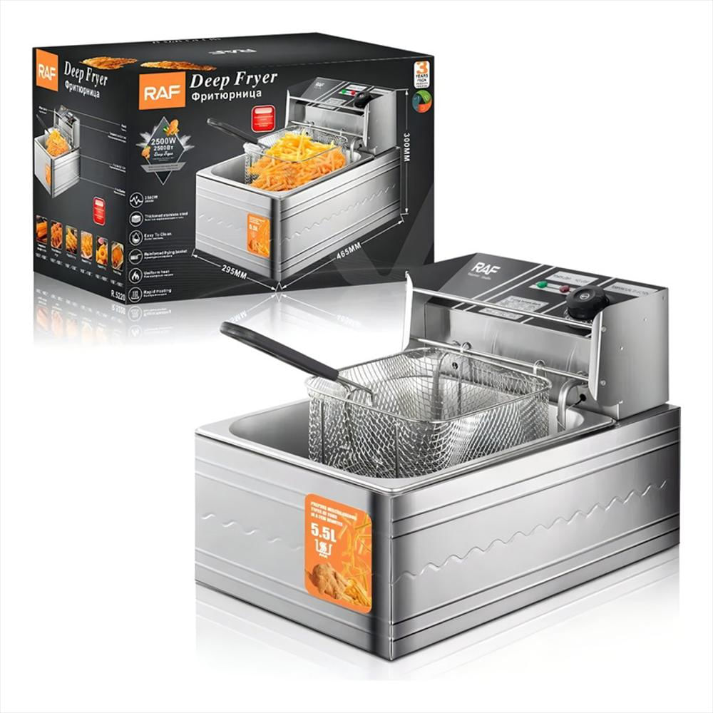 Freidora Eléctrica Deep Fryer 6.0 L img #1