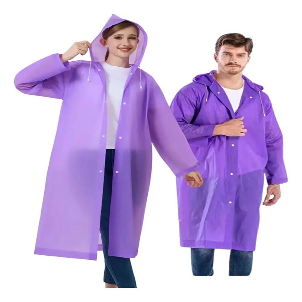 Impermeable Largo Unisex Con Capucha img #1
