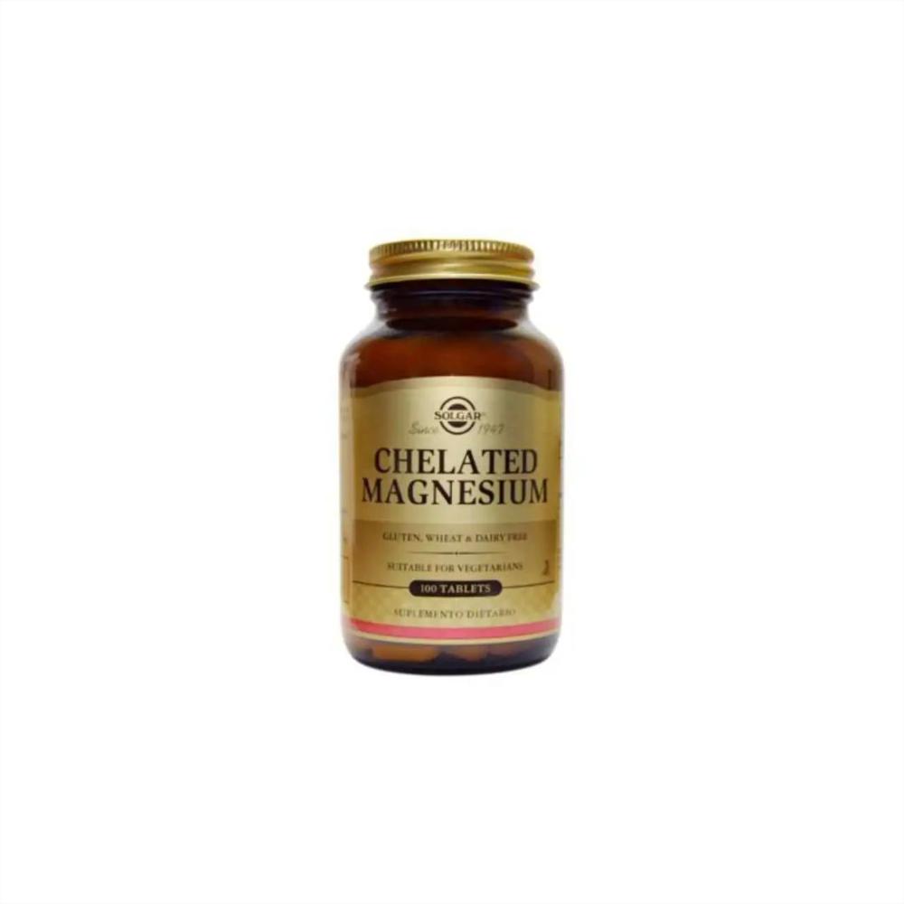 Chelated Magnesium X 100 Tabletas Solgar