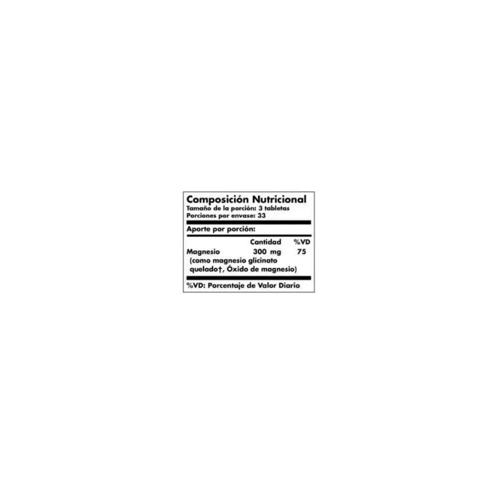 Chelated Magnesium X 100 Tabletas Solgar img #2