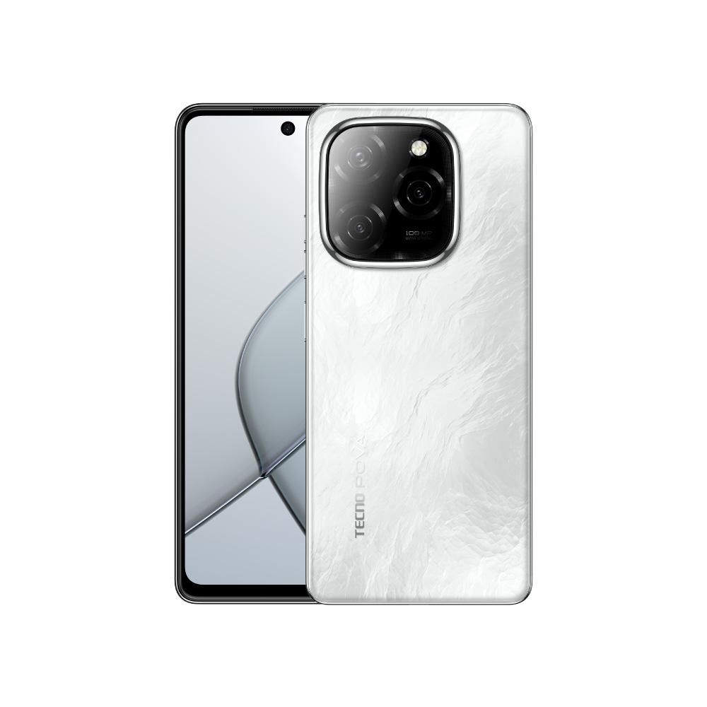 Celular TECNO MOBILE POVA 6 5G 256 GB 8 GB RAM Blanco Celular TECNO MOBILE POVA 6 5G 256 GB 8 GB RAM Blanco