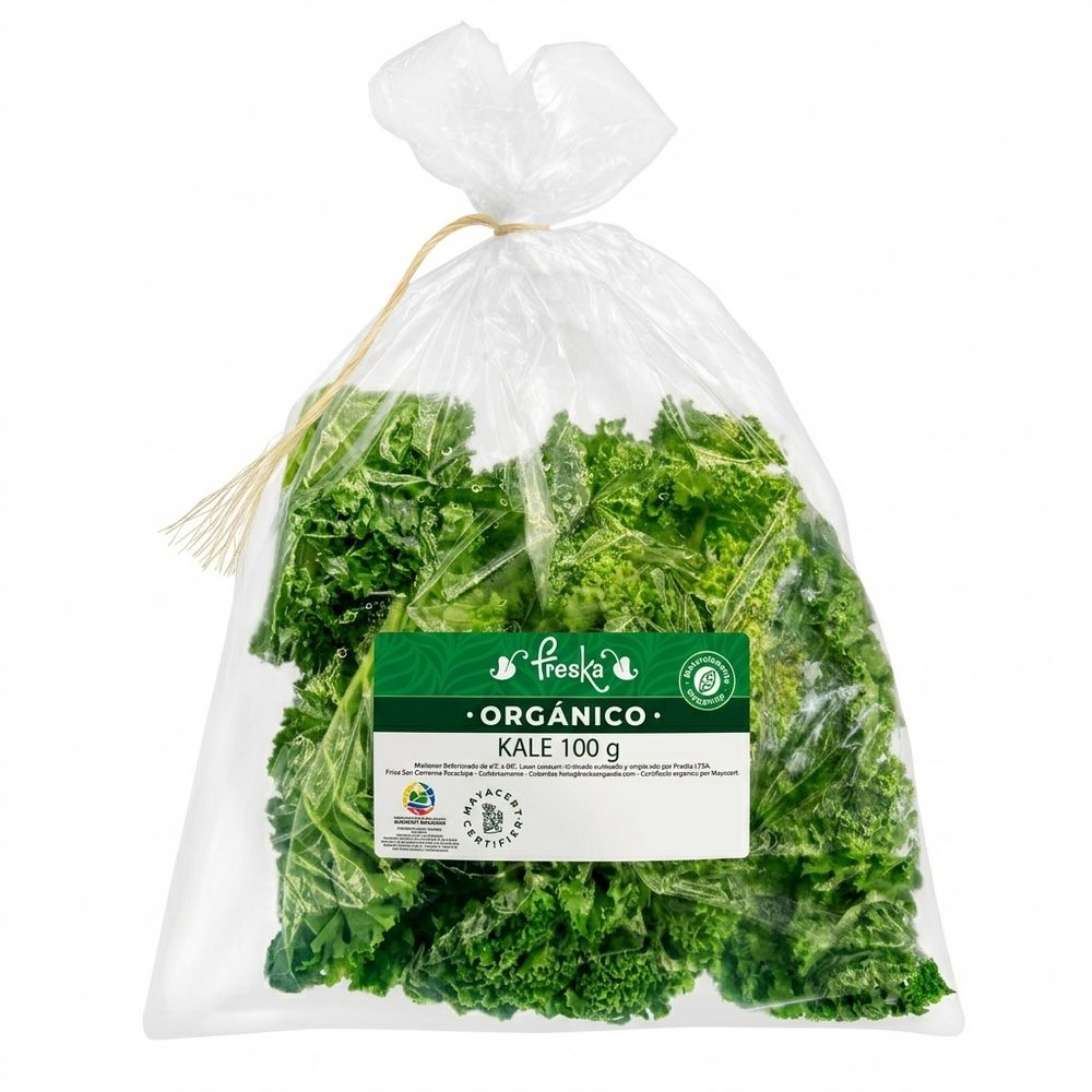 KALE ORGANICO PREPARADO  100  gr