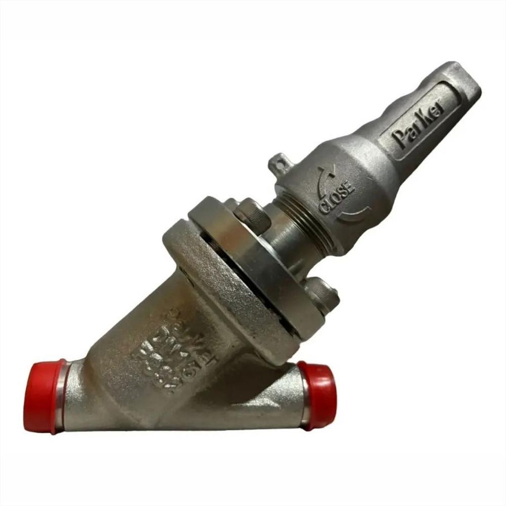 Válvula De Corte Amoniaco Parker Dn 20 Paso Recto Capuchon img #1