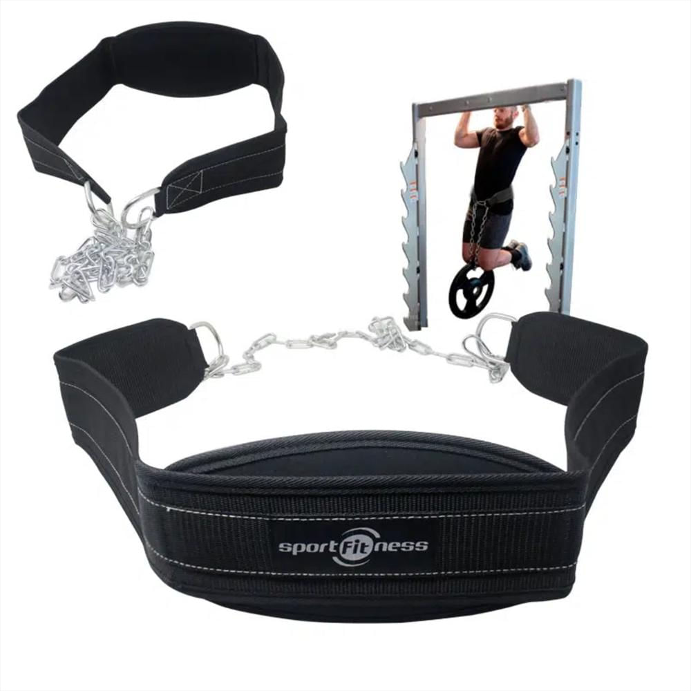Cinturon Con Cadena Para Discos Sportfitness img #1