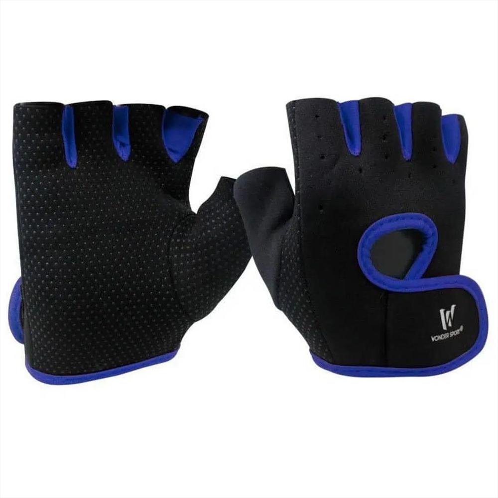 Guantes De Gimnasio Velcro Sport Morado img #1
