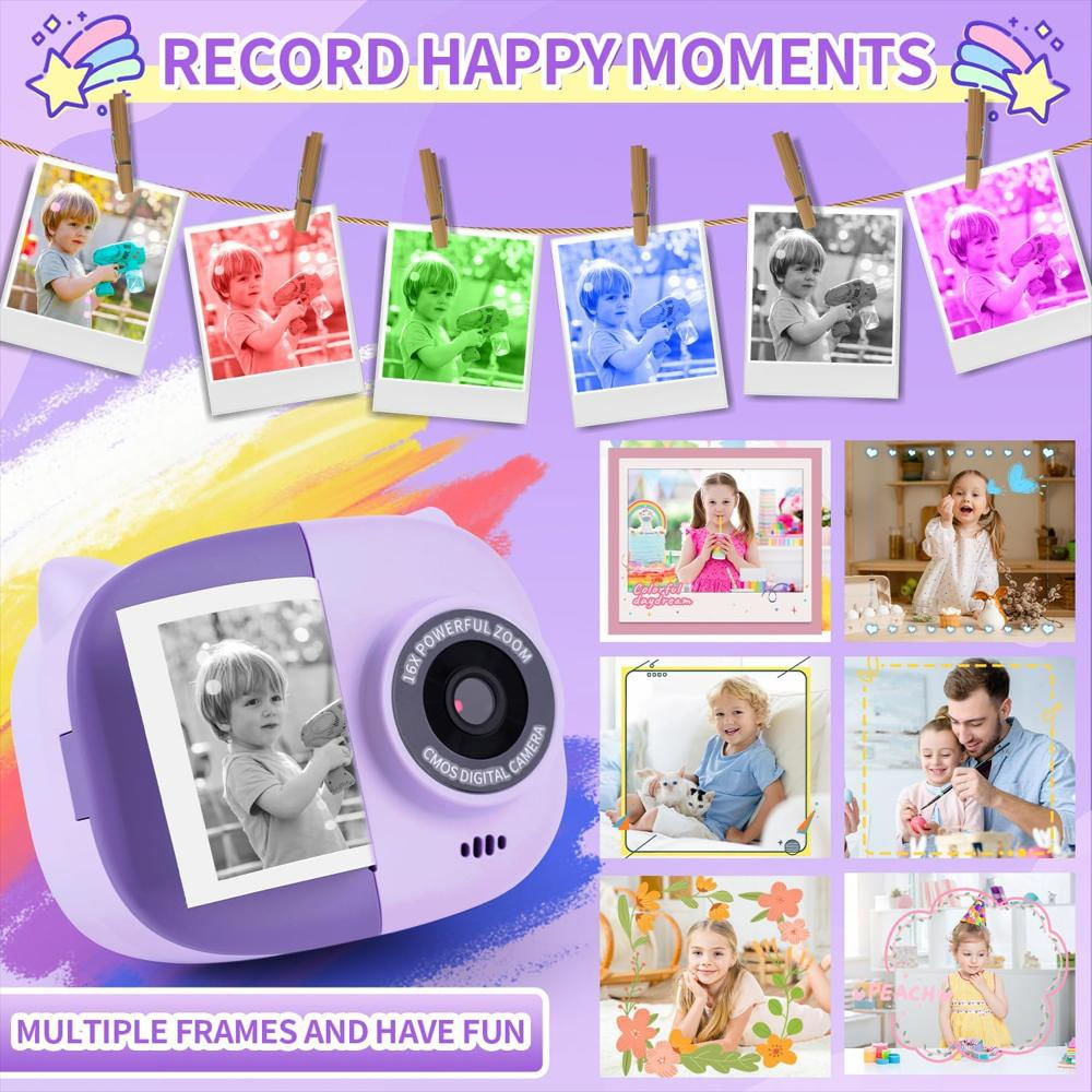 Cámara De Impresión Instantanea Para Niños Y Niñas img #4