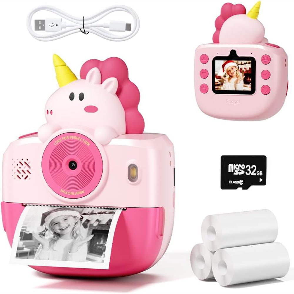 Cámara Instantanea Para Niños Con Bluetooth img #1