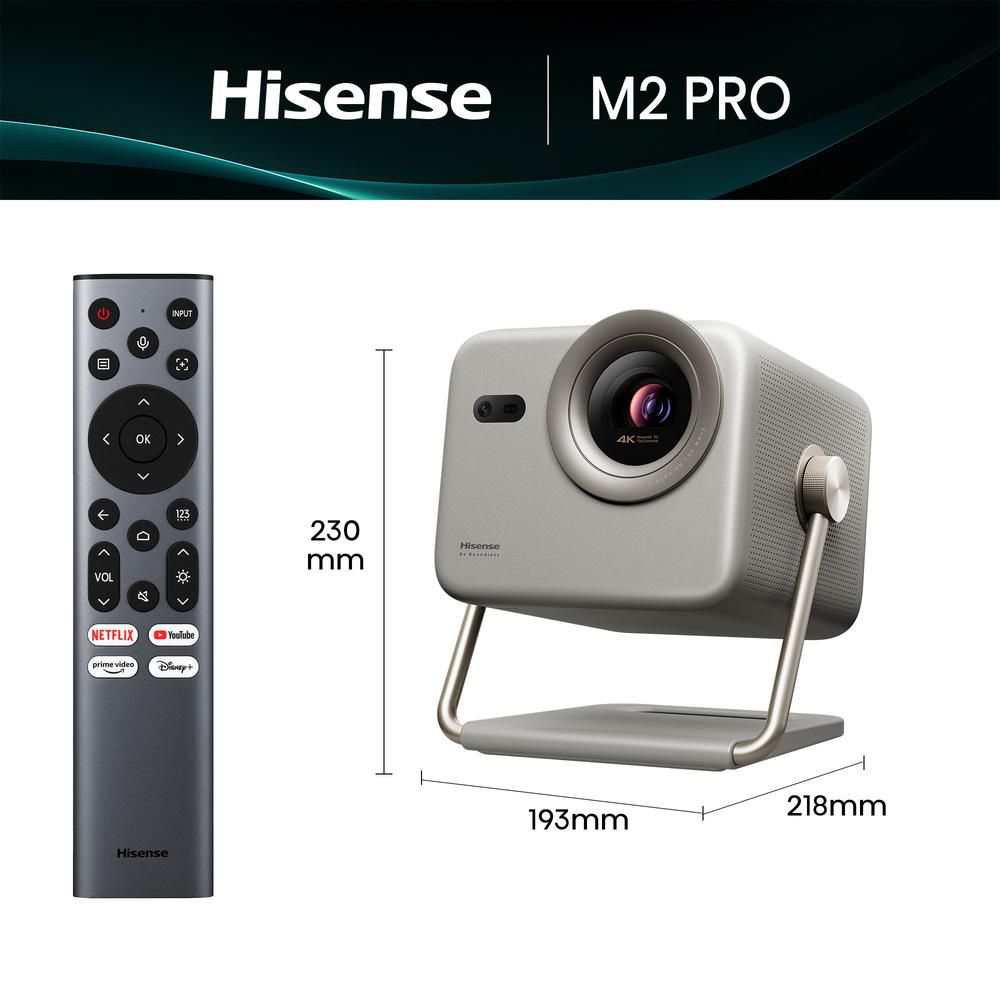 Proyector HISENSE 200 pulgadas LED Uhd4K Smart TV M2 Pro img #3