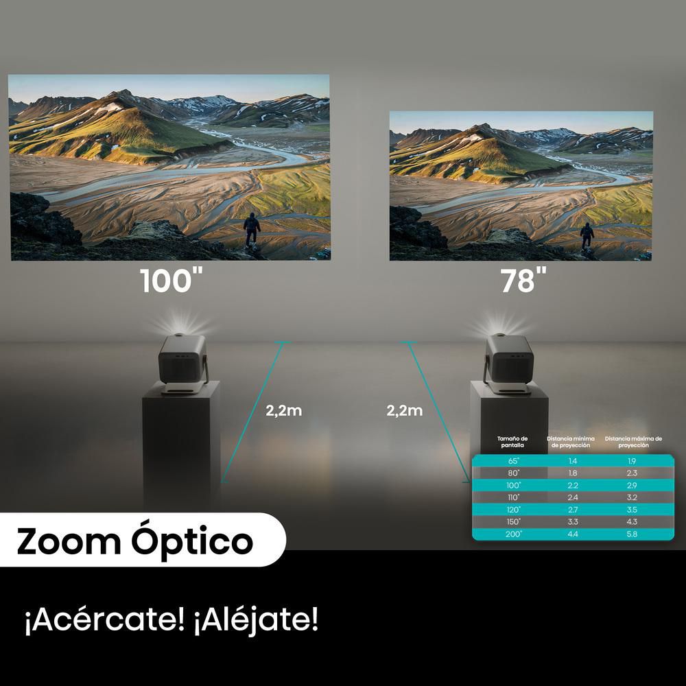 Proyector HISENSE 200 pulgadas LED Uhd4K Smart TV M2 Pro img #7