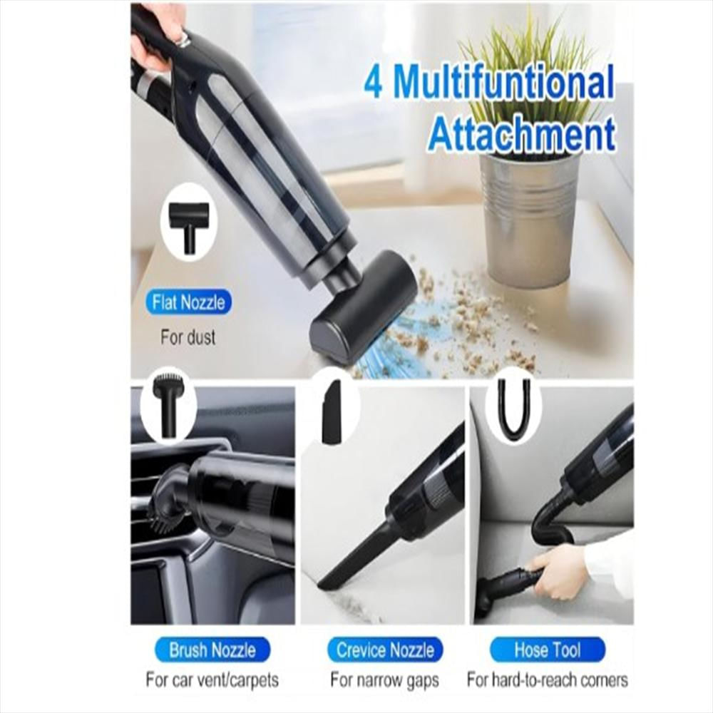 Aspiradora De Mano Inalámbrica Recargable Para Carro img #2