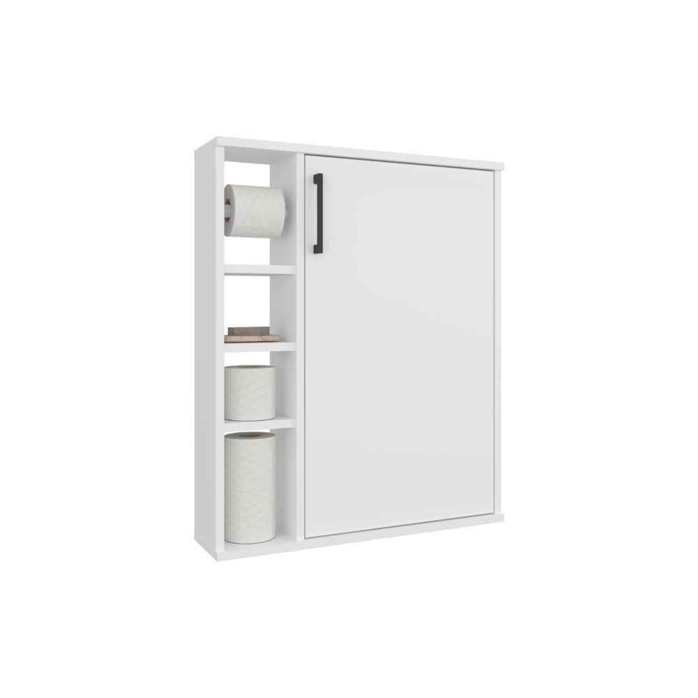 Gabinete De Baño Meller, Kronos Blanco, Con Espacio Para Colocar Objetos Zf img #1