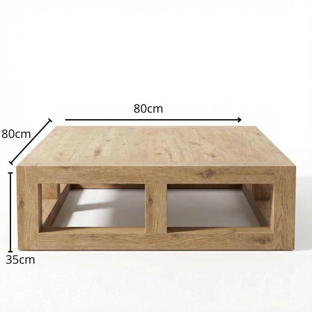 Mesa De Centro Heka 80Cm X 80Cm img #4