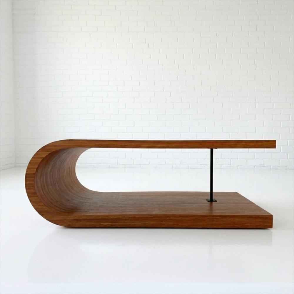 Mesa De Centro Twisted 110Cm X 57Cm Formica Y Metal img #1