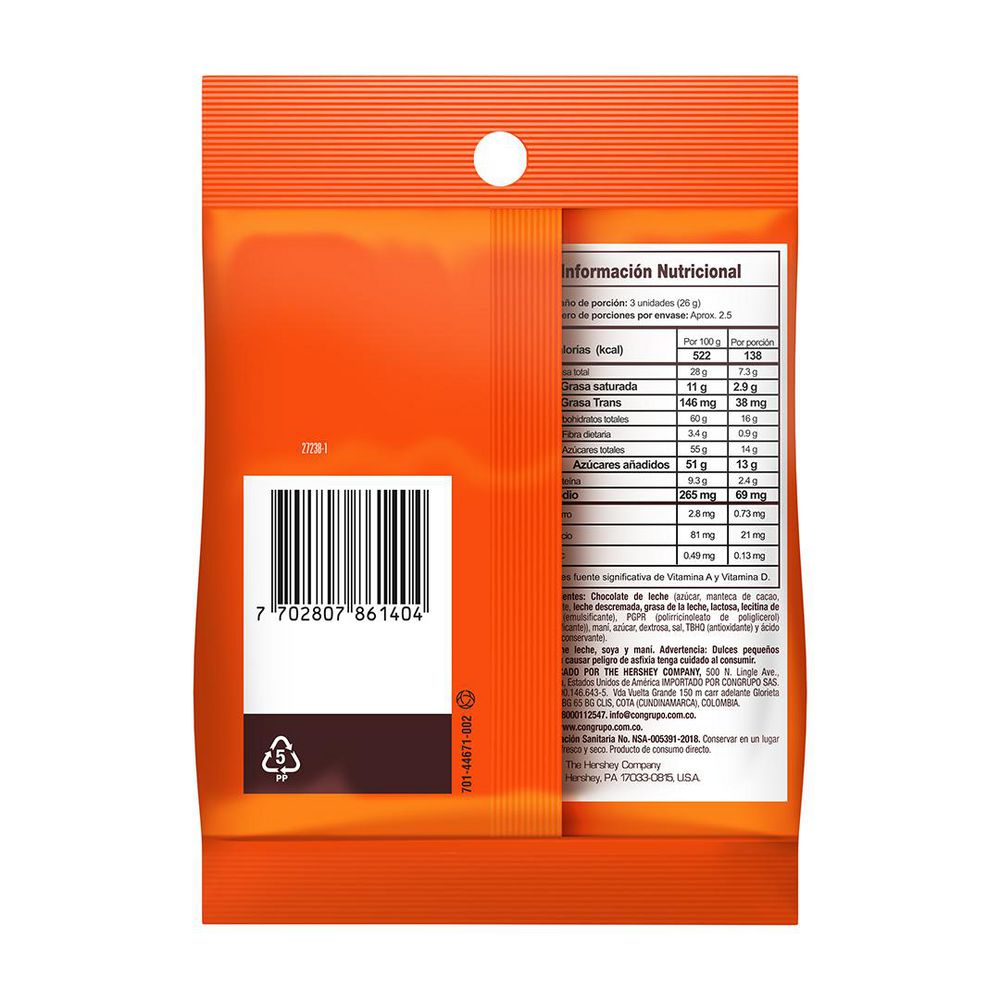 Reeses HERSHEYS CUPS (68  gr) img #2