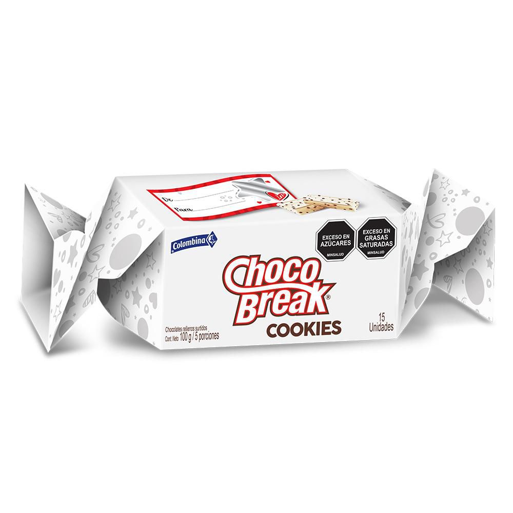 Chocolates CHOCOBREAK cookies (100  gr) img #1