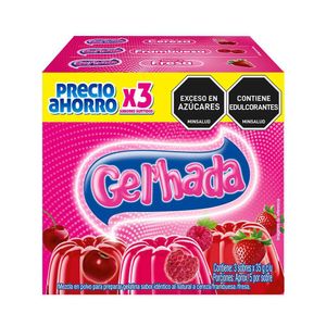 Gelatina GEL HADA sabores surtidos (105 gr)