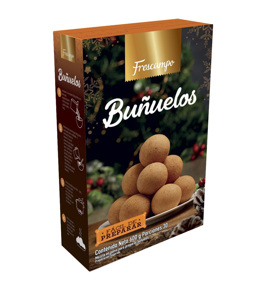 Buñuelos FRESCAMPO mezcla en polvo (600  gr)